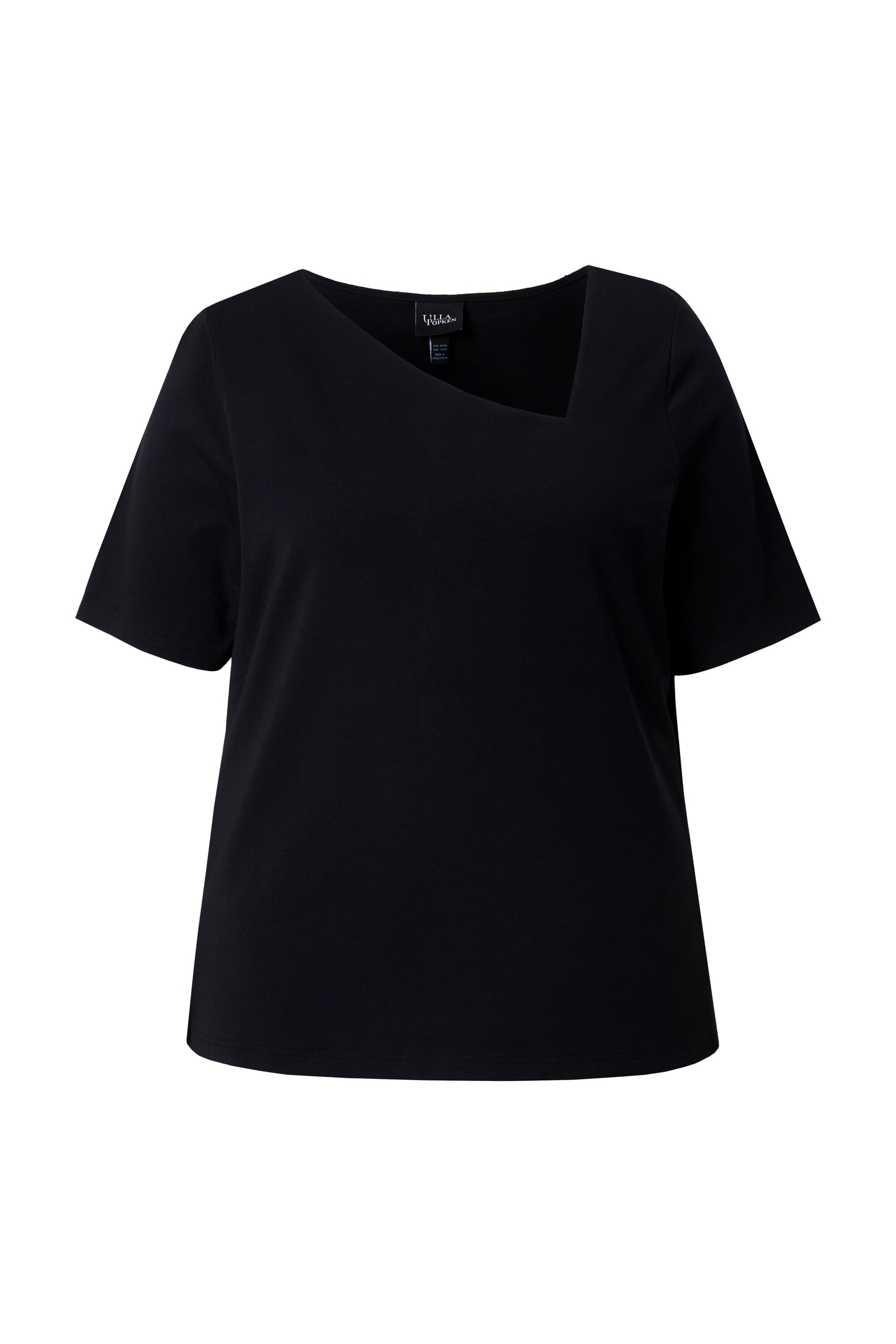 Ulla Popken Shirt in Black: front