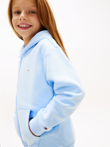 TOMMY HILFIGER Sweatjacke in Blau