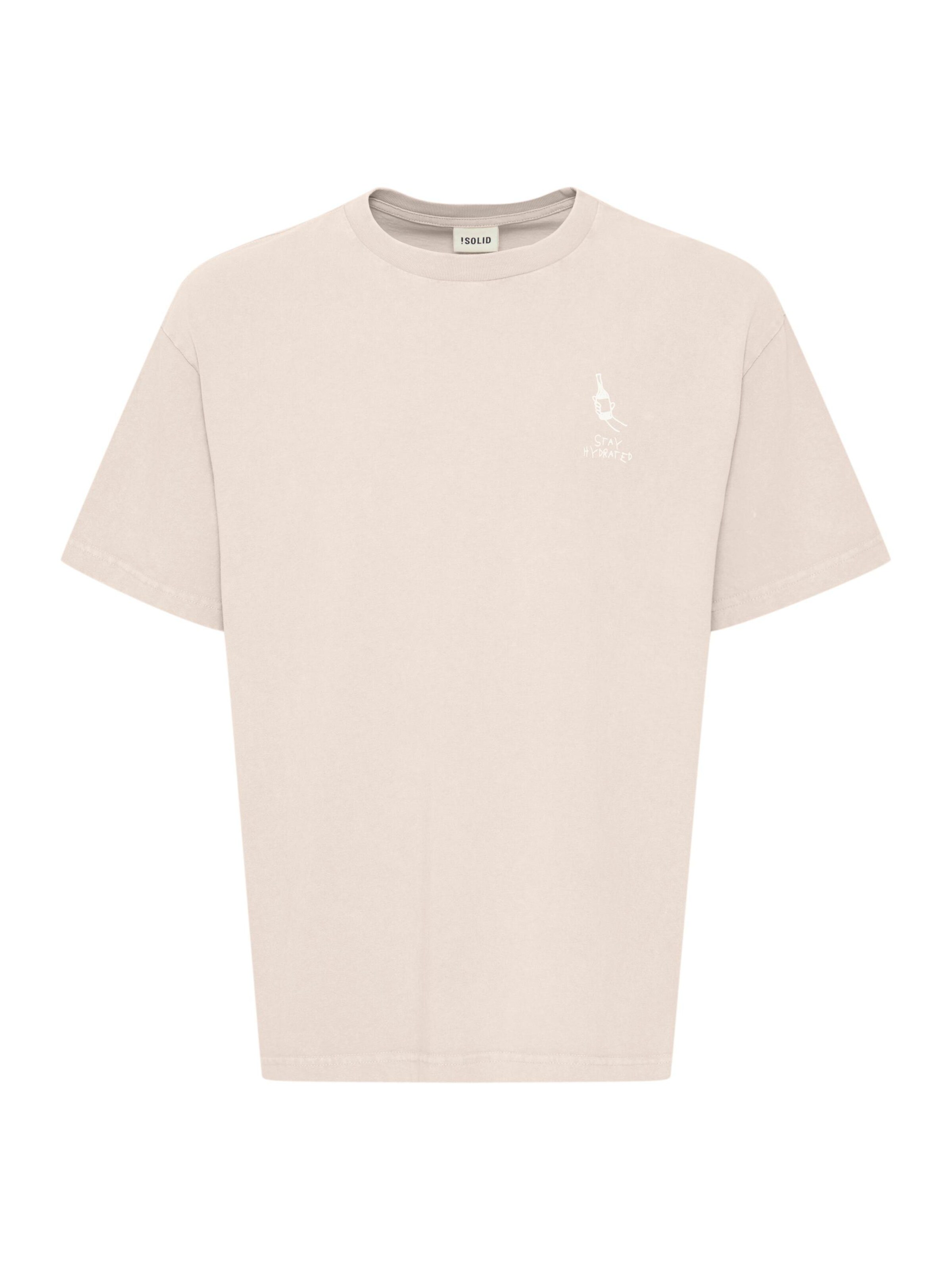 Maglietta 'Ismail' di !Solid in beige: frontale