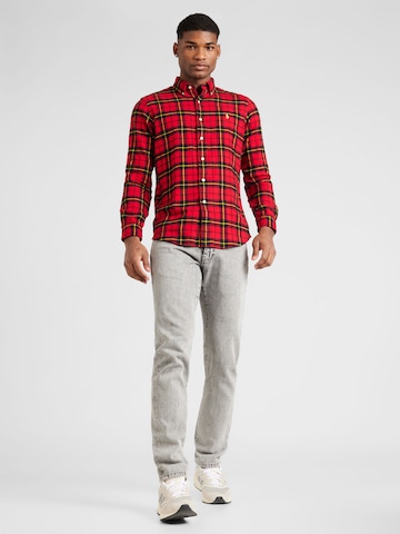 Polo Ralph Lauren - Regular Fit Camisa em vermelho