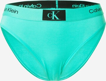 Calvin Klein Underwear Kalhotky – zelená: přední strana