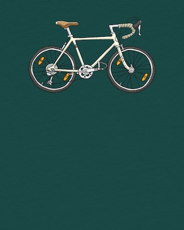 watabout.kids Shirt 'Doodle Bike' in Green