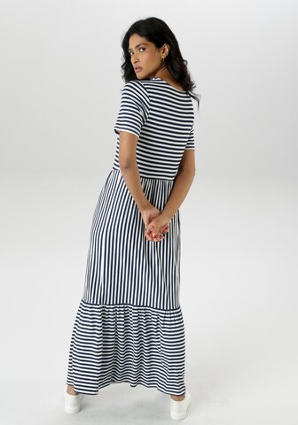 Aniston SELECTED Summer Dress in Blue