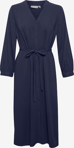 Fransa Blusenkleid 'Haida' in Blau: Vorderseite