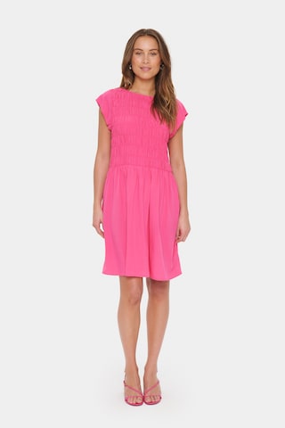 SAINT TROPEZ - Vestido 'Gisla' em rosa