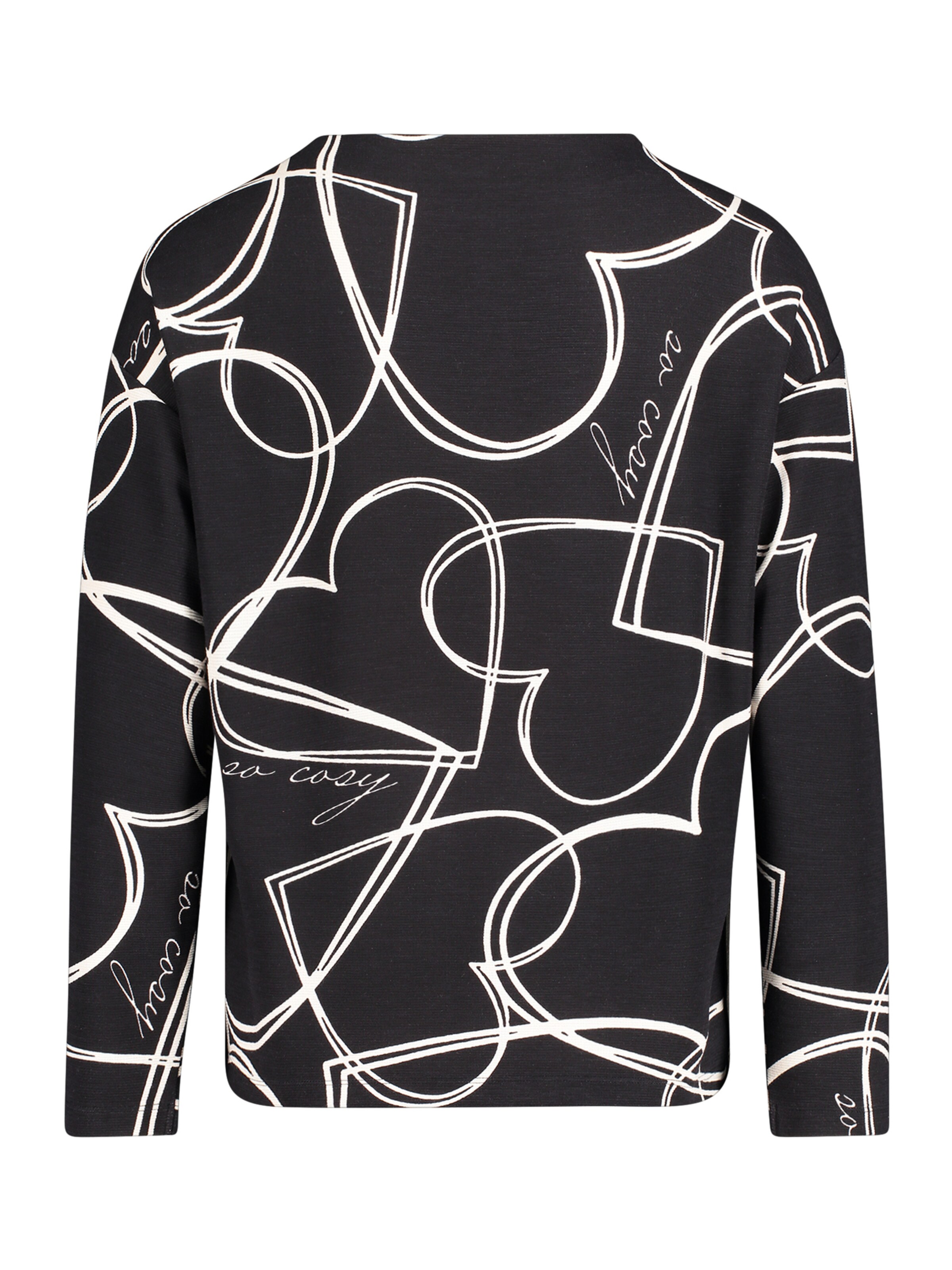 Betty Barclay Sweatshirt in Schwarz