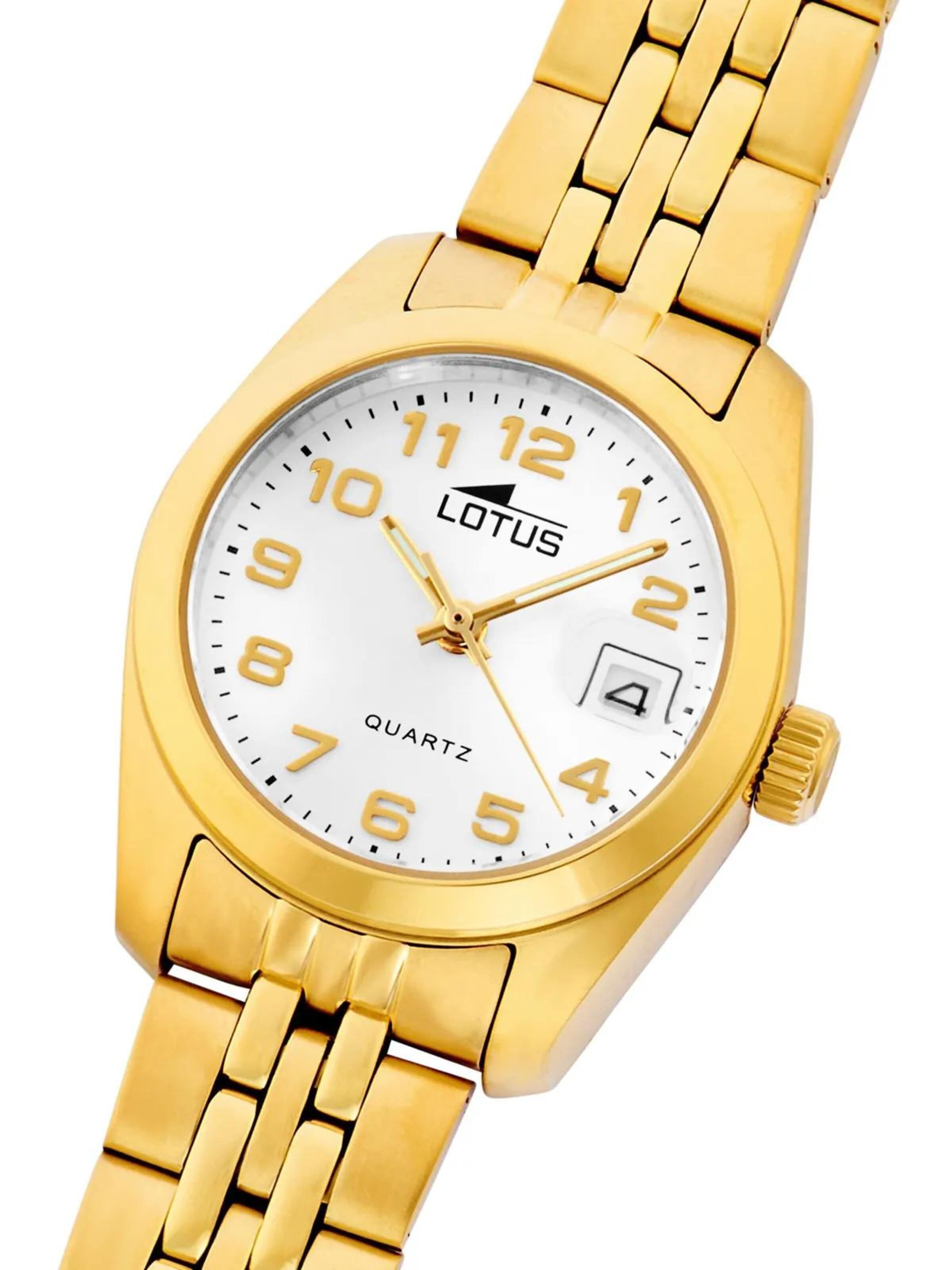 Montre à affichage analogique 'Lotus - Watch Freedom - Quartz watch movement - Watch case width: 26 mm' Lotus en blanc