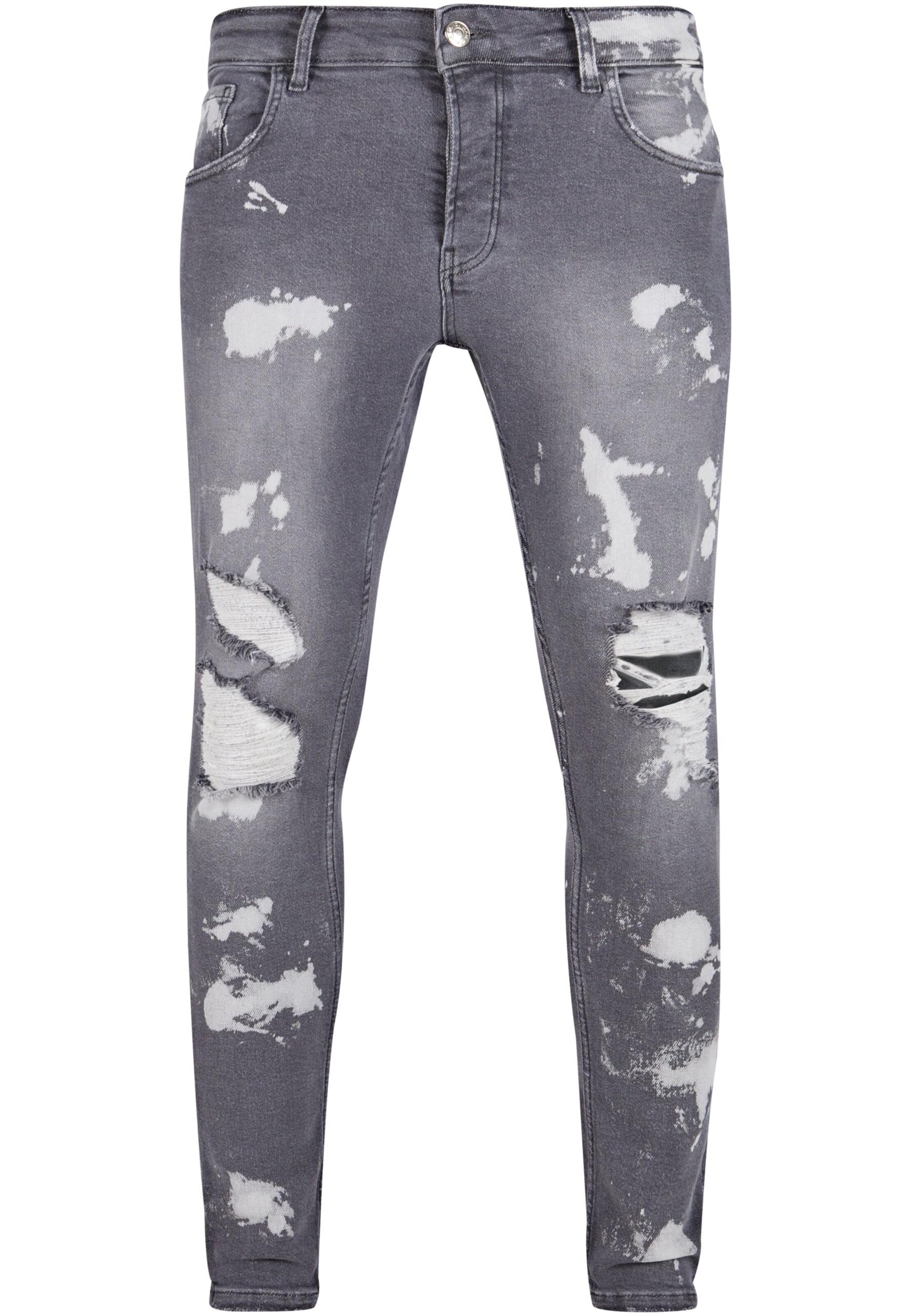 2Y Premium Regular Jeans in Grau: Vorderseite