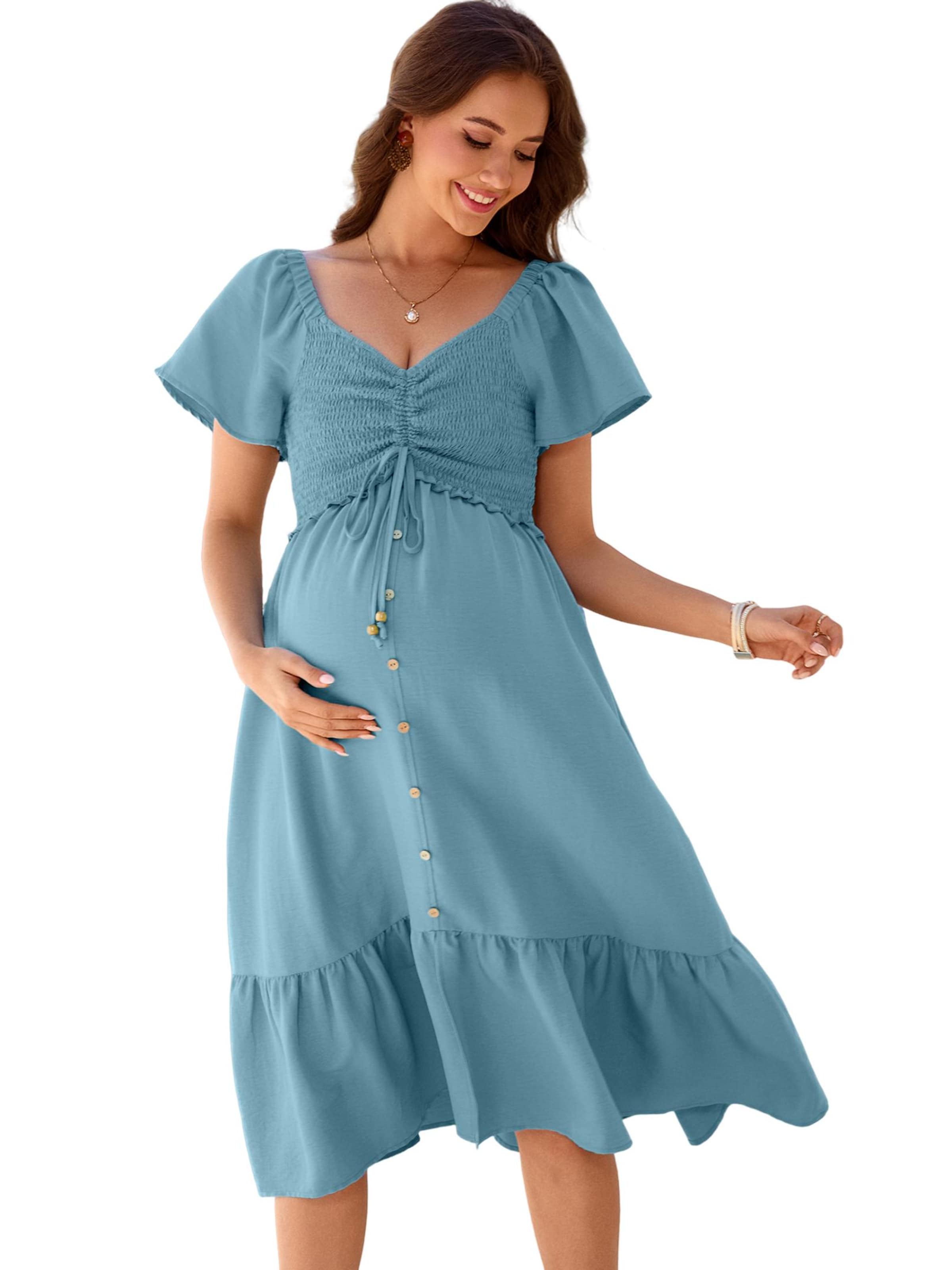 Yesfashion Summer Dress in Blue, Item view