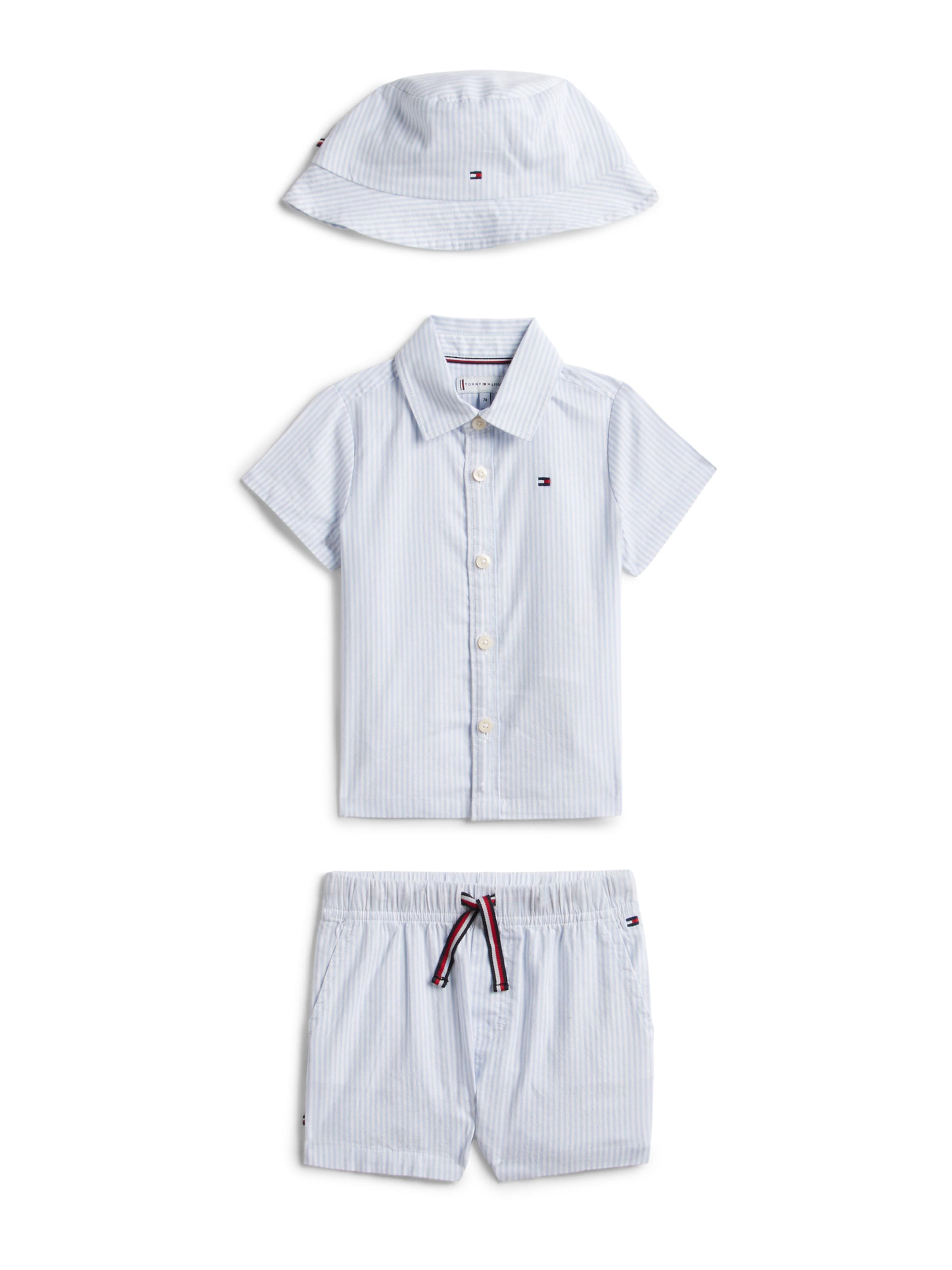 TOMMY HILFIGER - Conjunto 'ITHACA' en azul: frente