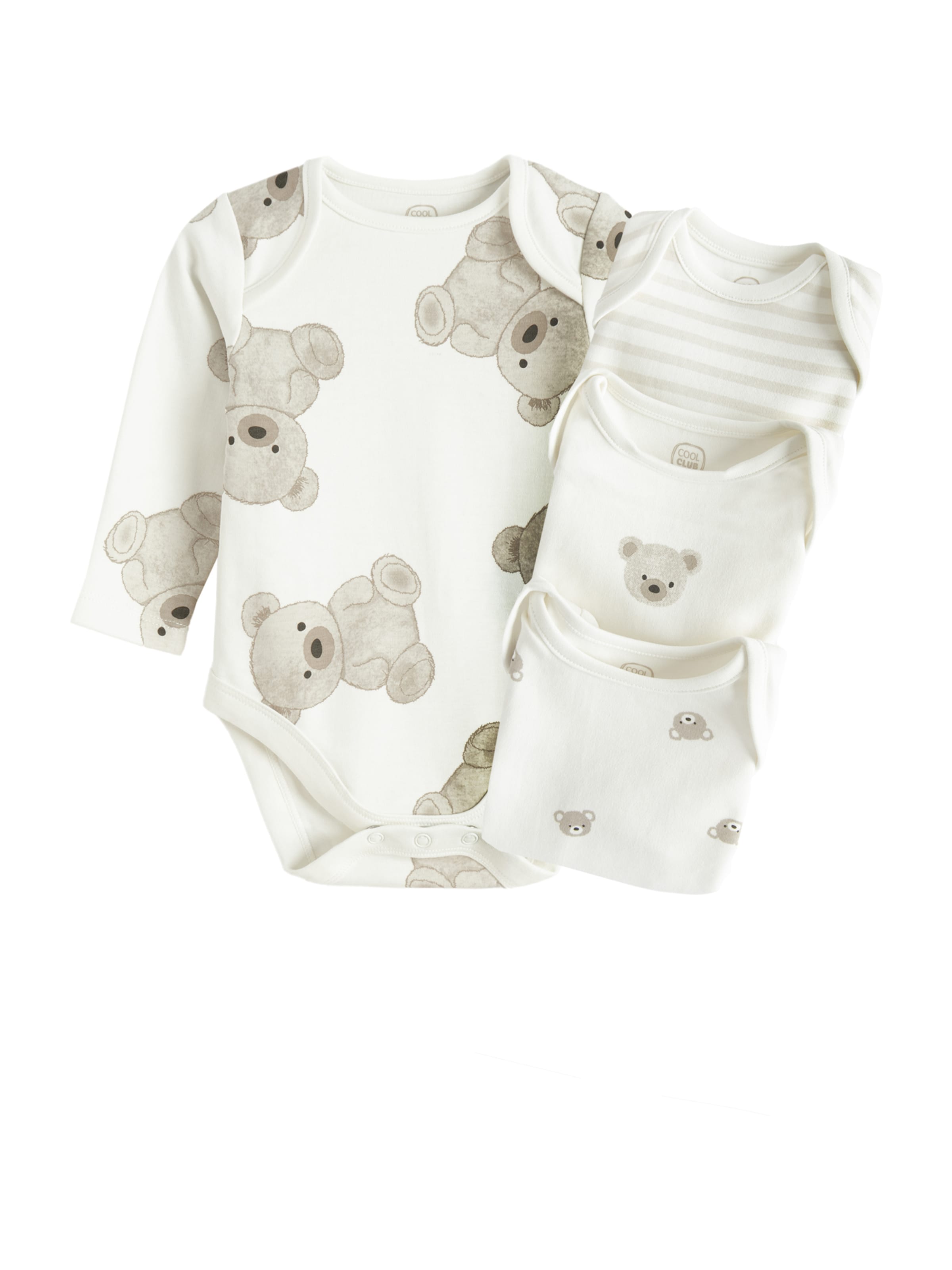 Cool Club Body - Biela: predná strana