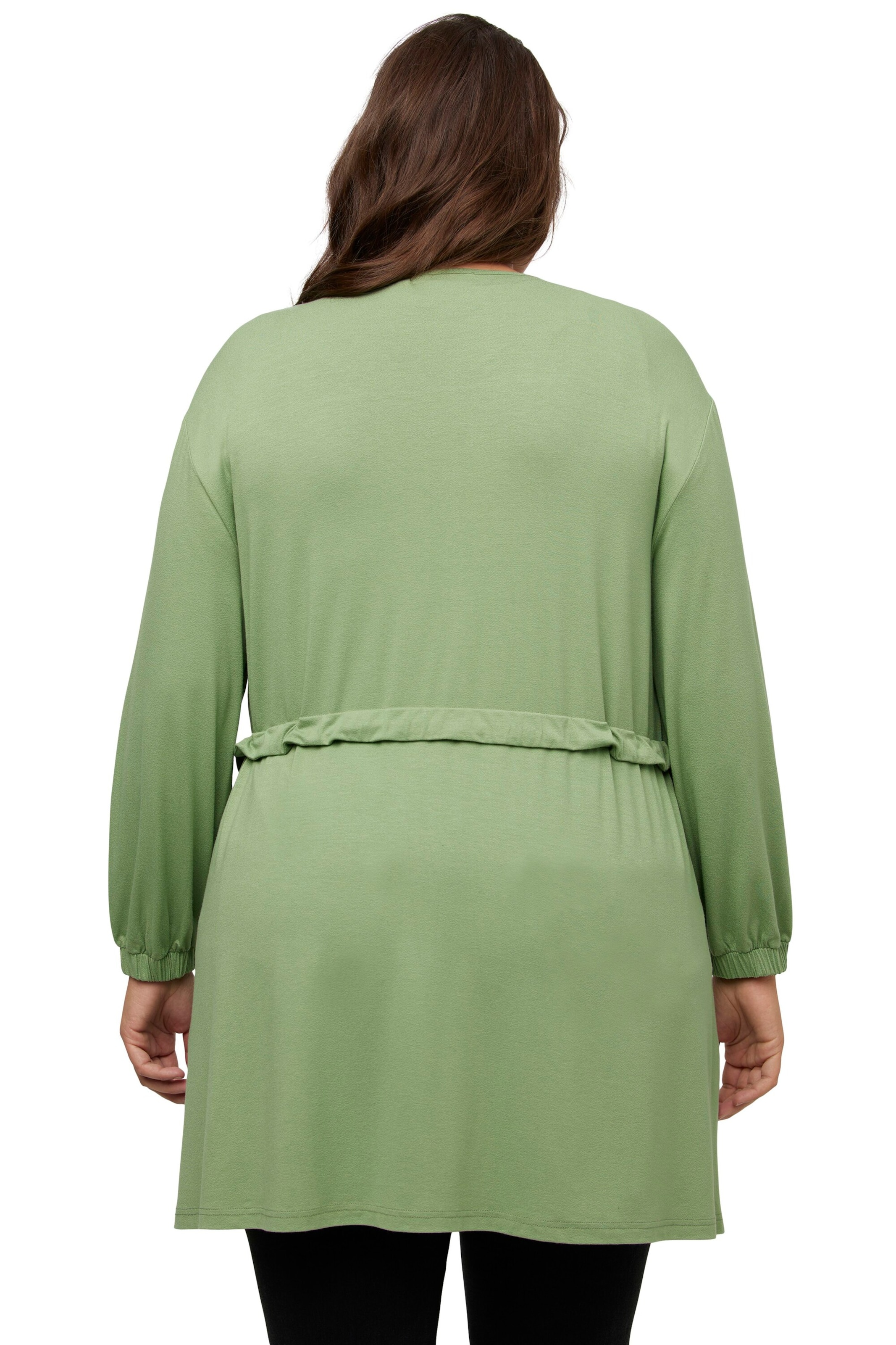 Ulla Popken Strickjacke in Grün