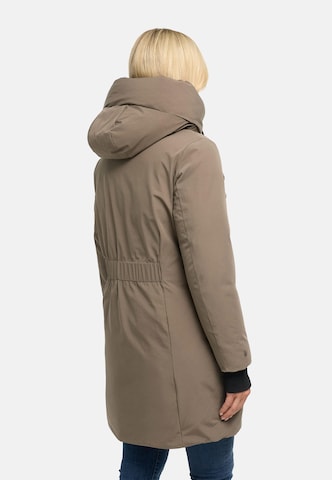 Cappotto funzionale di MARIKOO in marrone