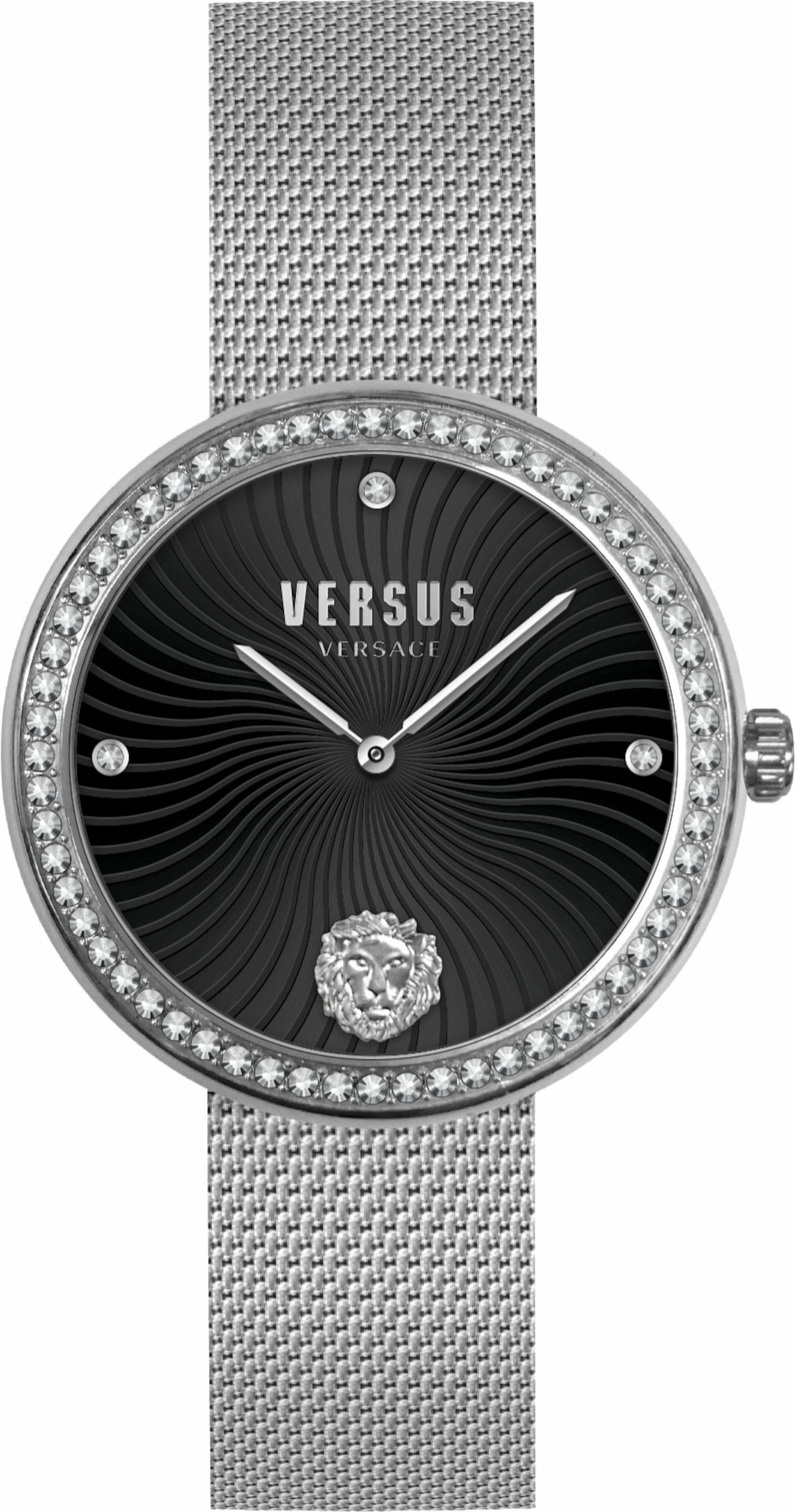 VERSACE Analoguhr in Silber: Vorderseite