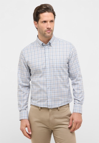 ETERNA Regular Fit Hemd in Blau: Vorderseite