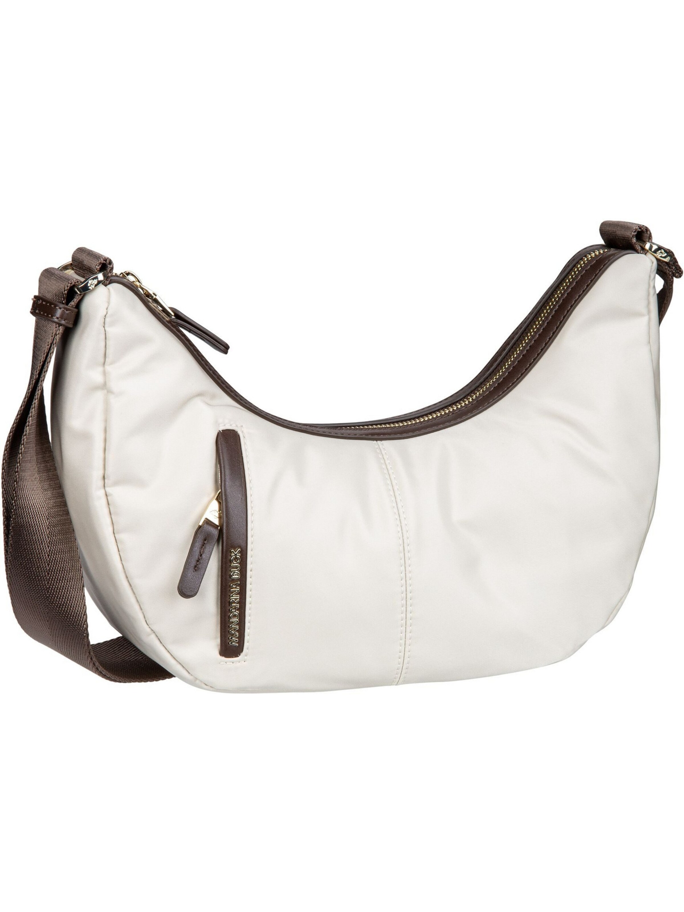 MANDARINA DUCK Crossbody Bag 'Hunter' in White: front