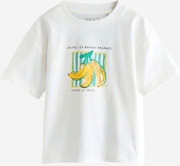 Next Shirt in Wit: voorkant