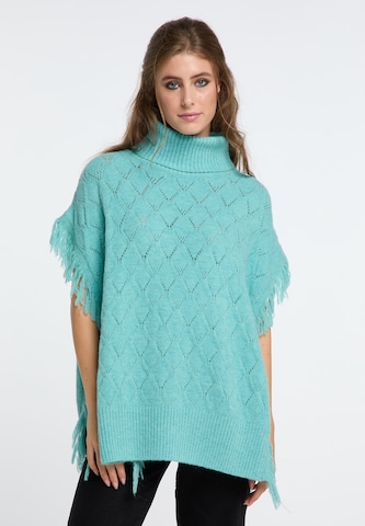 IZIA Cape in Blauw: voorkant