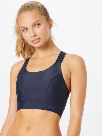 JOOP! Activewear Bustier BH i blå: forside