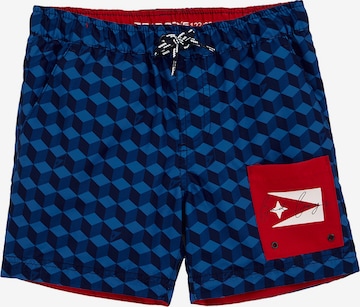 mėlyna WE Fashion Maudymosi kelnaitės: priekis