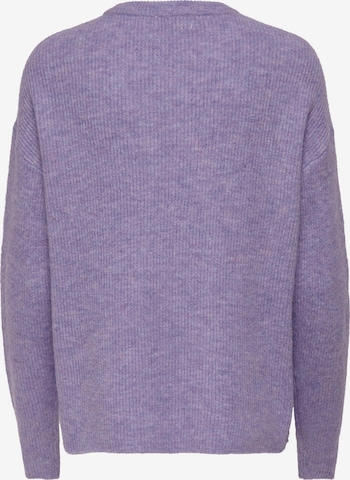 ONLY Sweter 'Camilla' w kolorze fioletowy