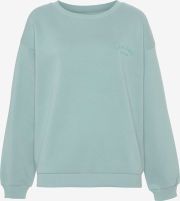 zaļš LASCANA Sportisks džemperis: no priekšpuses