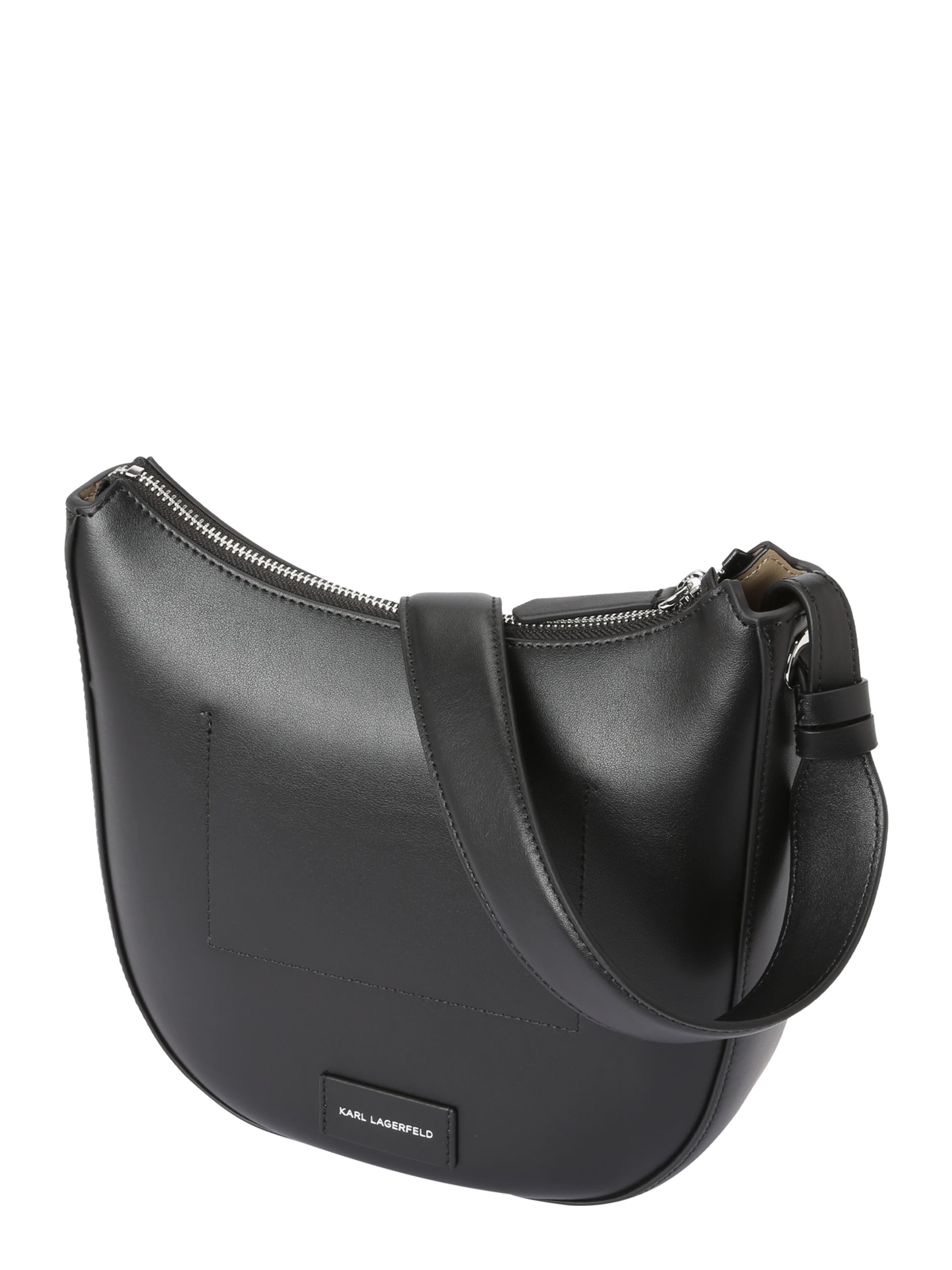 Karl Lagerfeld Torba za čez ramo 'K/Circle Moon' | črna barva