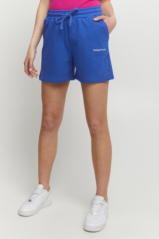 Regular Pantalon The Jogg Concept en bleu : devant