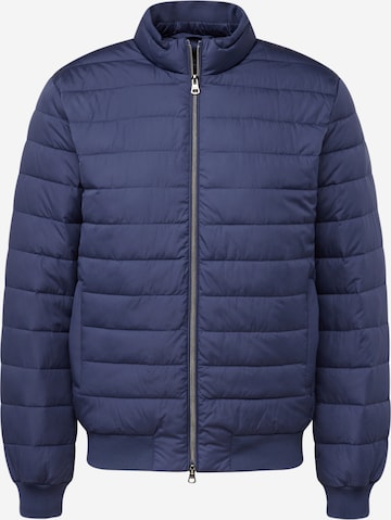 Hackett London Between-Season Jacket in Blue: front