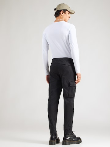 HOLLISTER Tapered Cargobroek in Zwart