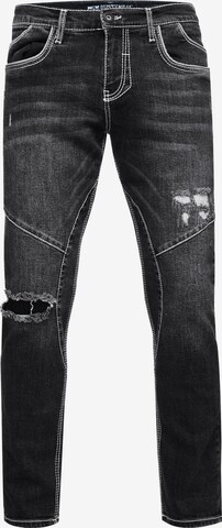 Rusty Neal Regular Jeans 'NISHO' in Zwart: voorkant
