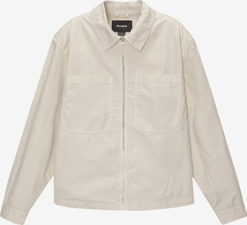 Pull&Bear Between-Season Jacket in Beige: front