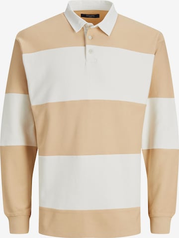 JACK & JONES - Camiseta 'Hudson' en beige: frente