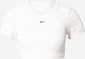 smėlio Nike Sportswear Marškinėliai 'Classic': priekis