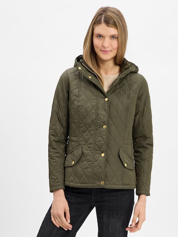 Veste d’hiver Barbour en vert : devant