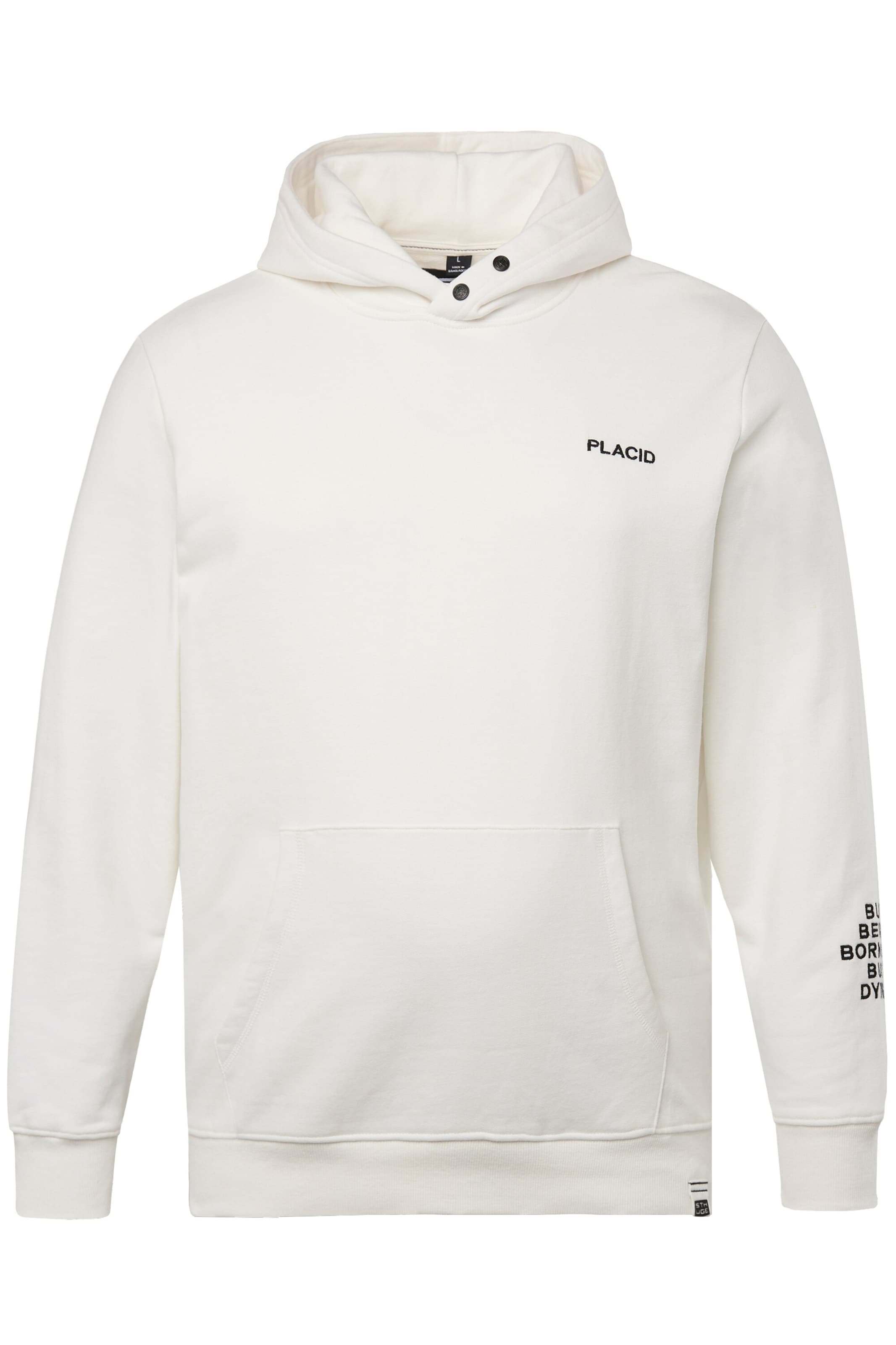 Sweat-shirt STHUGE en blanc : devant