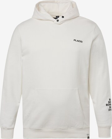 Sweat-shirt STHUGE en blanc : devant