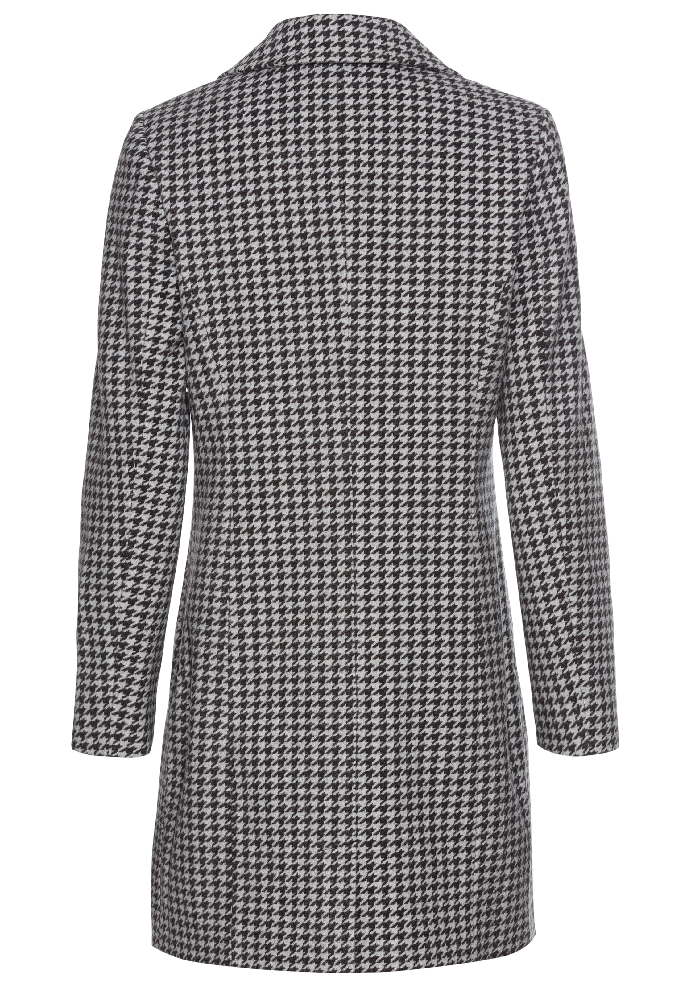 LAURA SCOTT Between-Seasons Coat in Black