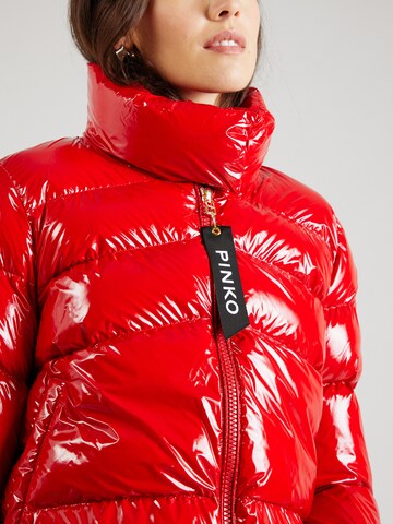 Veste d’hiver 'MIRCO CABAN' PINKO en rouge