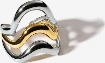 hiBALI Ring 'Layer Ring' in Mischfarben: Vorderseite