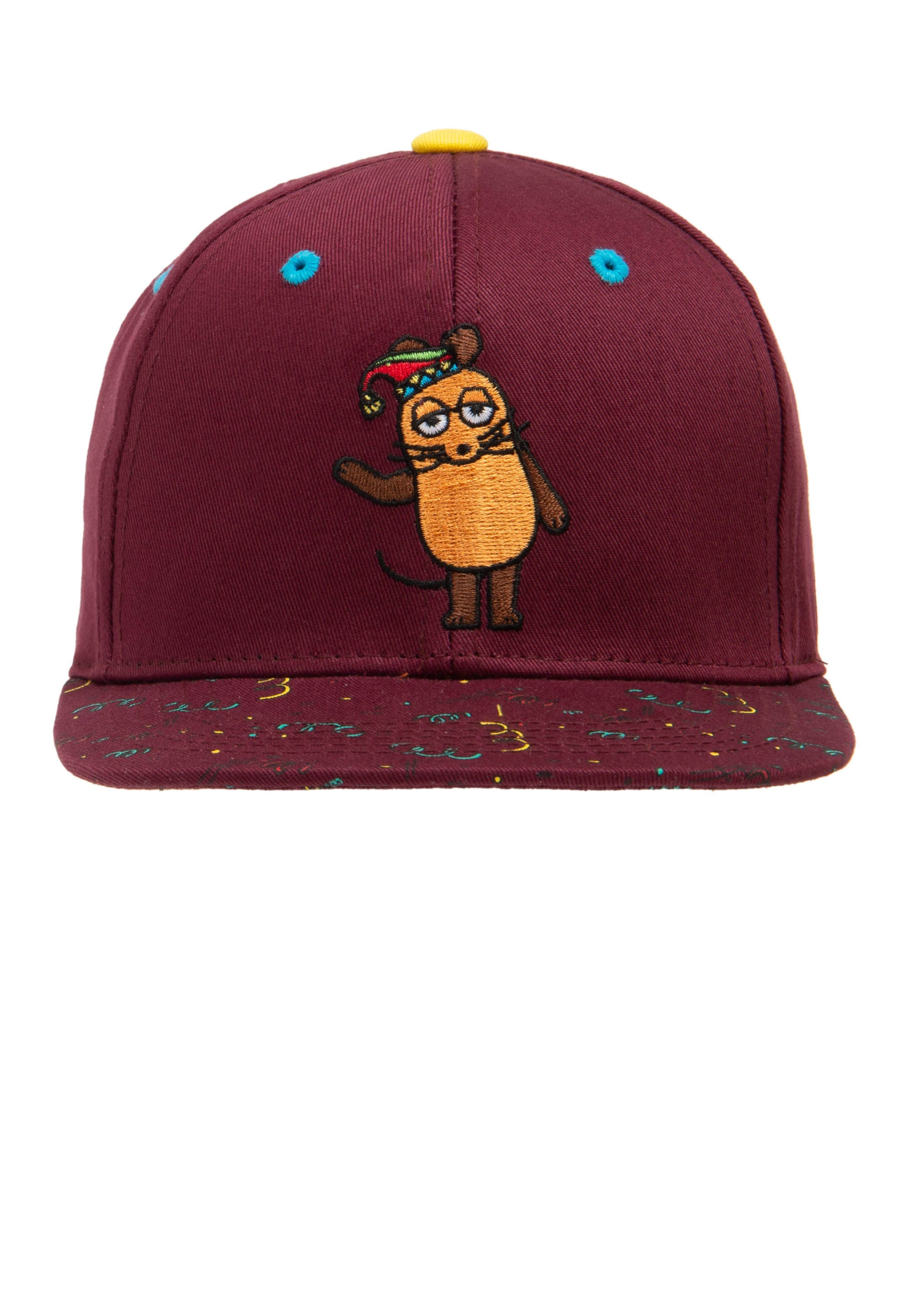 koaa Muts 'Maus - Alaaf' in Rood: voorkant