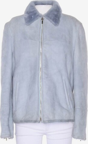 Salvatore Ferragamo Jacket & Coat in S in Blue: front