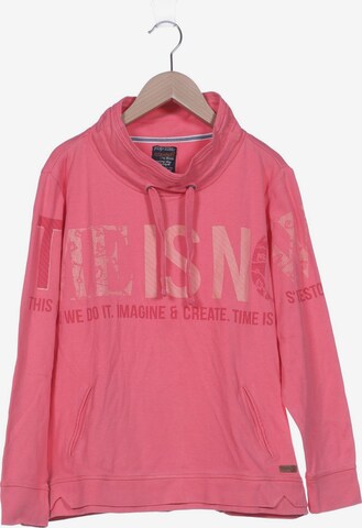 s'questo Sweatshirt & Zip-Up Hoodie in L in Pink: front
