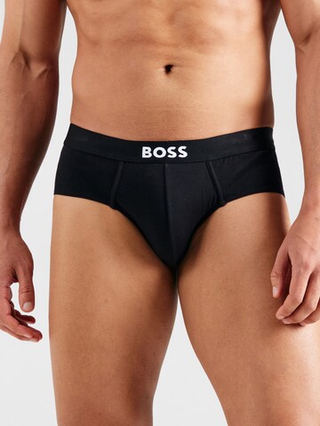BOSS - Braga en negro: frente