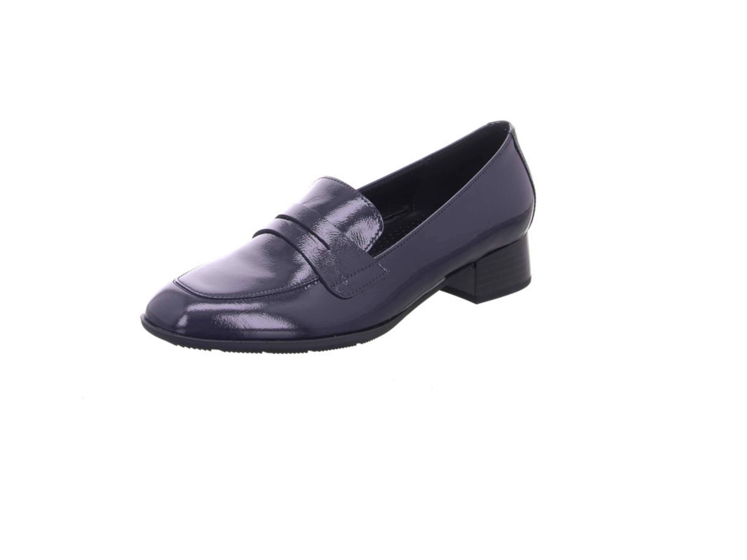 GABOR Classic Flats in Purple: front