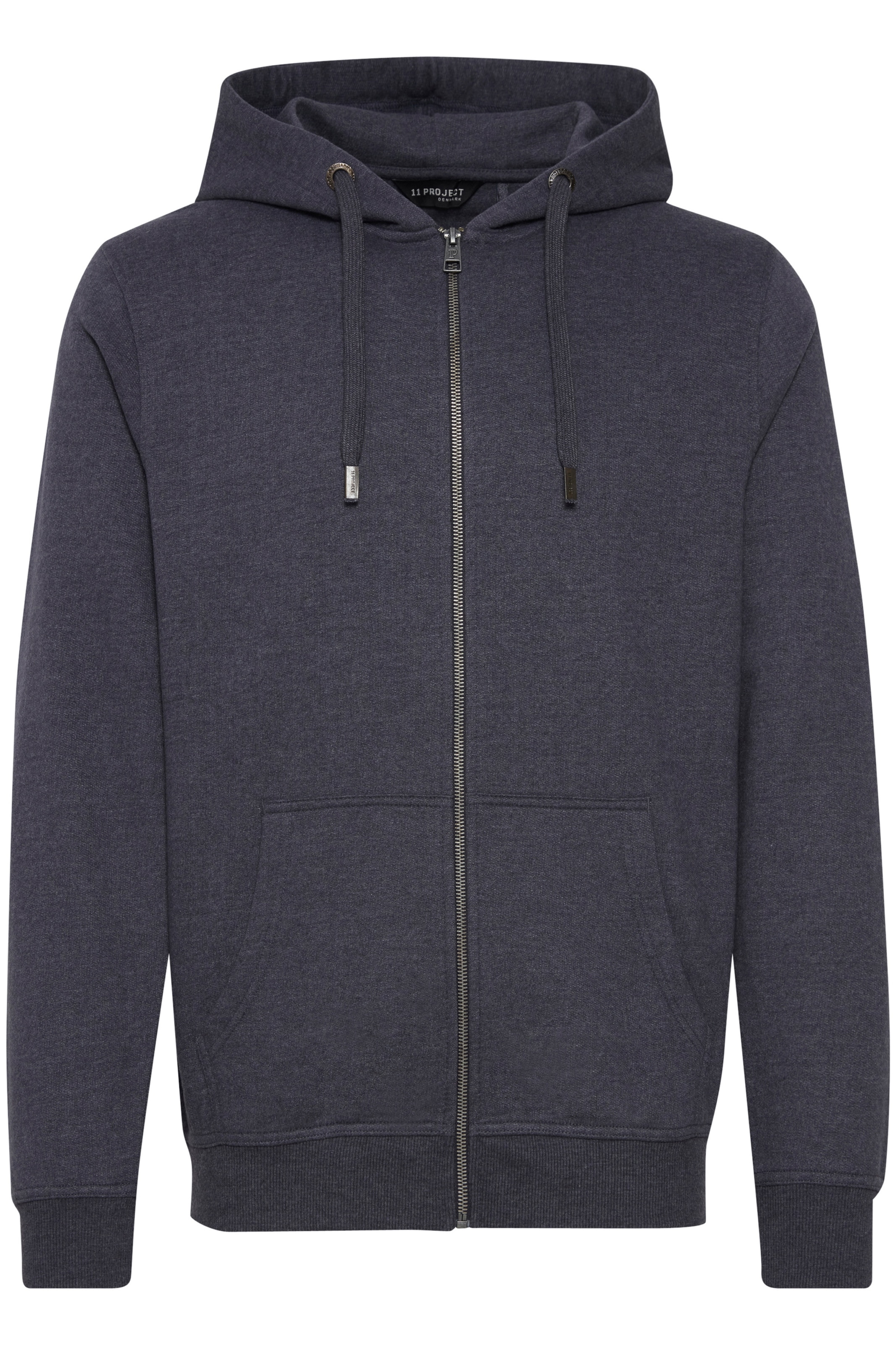 11 Project Sweat jacket 'EDMOND' in Blue: front