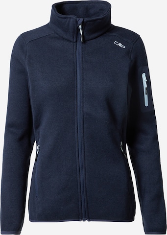 CMP Athletic fleece jacket in Blue: front