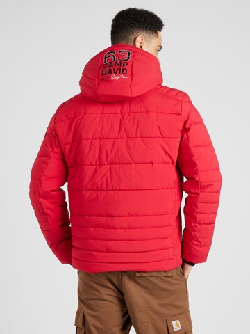 CAMP DAVID Winterjacke in Rot