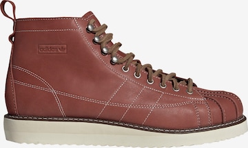 ADIDAS ORIGINALS High-Top Sneakers 'Superstar' in Brown