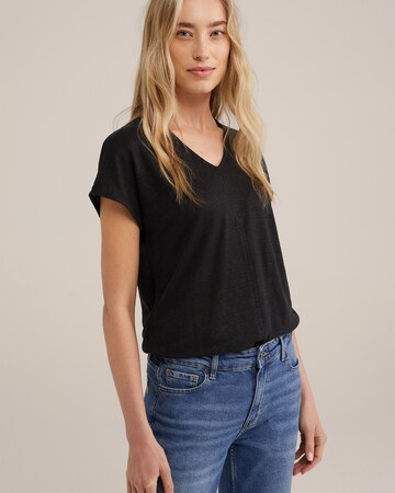 T-shirt WE Fashion en noir